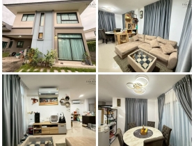 ให้เช่าบ้าน โครงการ คาซ่าเพรสโต้ ประชาอุทิศ 90 สงบ บรรยากาศดี