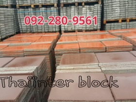 แผ่นทางเท้า บล็อกตัวหนอน บล็อกแปดเหลี่ยม บล็อกปูหญ้า