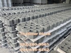 แผ่นทางเท้า บล็อกตัวหนอน บล็อกแปดเหลี่ยม บล็อกปูหญ้า