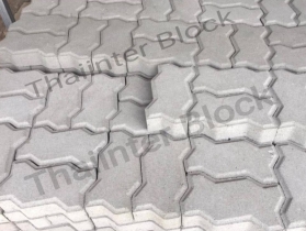 แผ่นทางเท้า บล็อกตัวหนอน บล็อกแปดเหลี่ยม บล็อกปูหญ้า